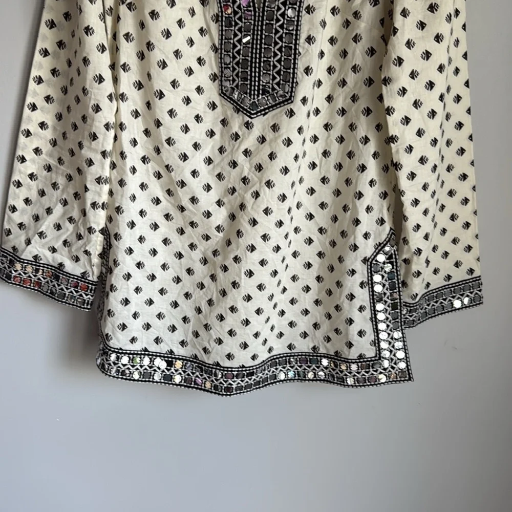 Tory Burch kingfish sequin trim tunic 6